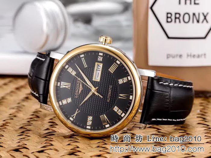 LONGINES浪琴 經典大三針 全自動機械 精品男士腕表 WSS2304